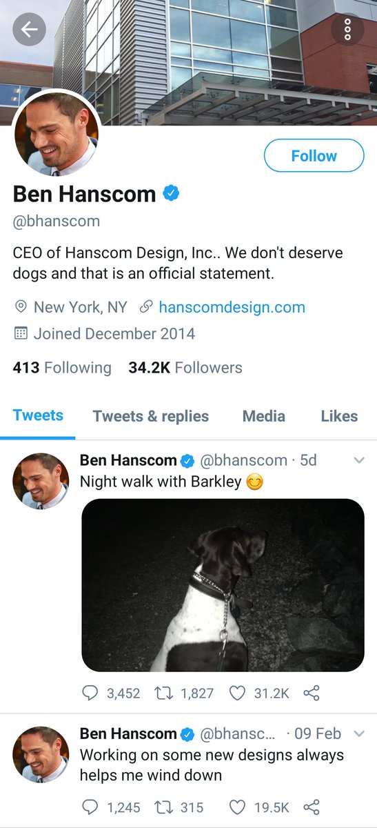 ʙᴇɴ ʜᴀɴꜱᴄᴏᴍ• CEO of hanscom design, inc.• big fan of dogs• friends with richie & stan• oblivious to richie's feelingsɢᴇᴏʀɢᴇ ᴅᴇɴʙʀᴏᴜɢʜ• elementary school art teacher• avid sailor and outdoorsman • loves his brother!!• likes origami