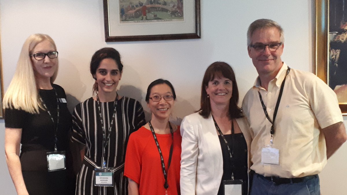 Superstar panel at the <a href="/anzsurgsocs/">Australasian Students' Surgical Association (ASSA)</a> Day
<a href="/jenny_a_green/">Jennifer Green 🛠️ ✊🏻 👩🏼‍⚕️🇦🇺</a> <a href="/MahsaSarrami/">Mahsa Sarrami</a> <a href="/PPockney/">Peter Pockney</a> and Michelle Atkinson (who we desperately need to get on Twitter). #diversity reigns 👑❤ #ILookLikeASurgeon