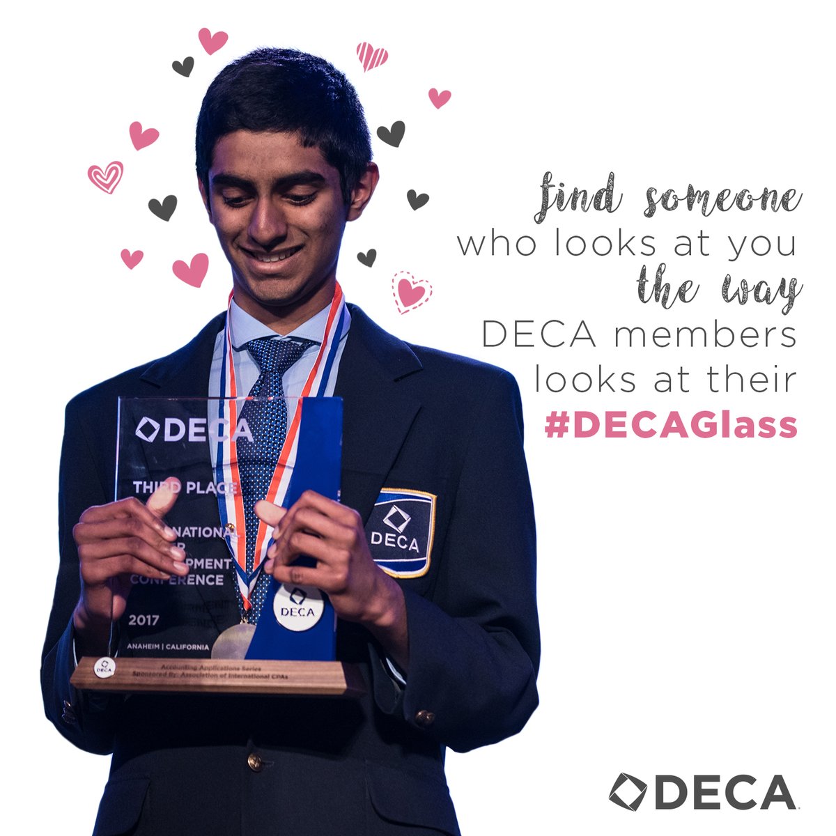 Happy Valentine's Day! Tag your DECA bestie/bae/etc. below for a chance to be reposted on the Texas CDECA 'gram!

#DECA #CDECA #StateConference #TexasDECA #Entrepreneurship #CollegiateDECA #College #StudentOrgs #Business