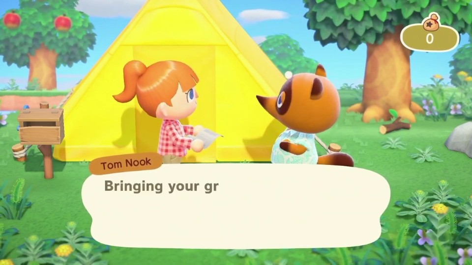 every frame of the ACNH trailer (acnhrulz) Twitter