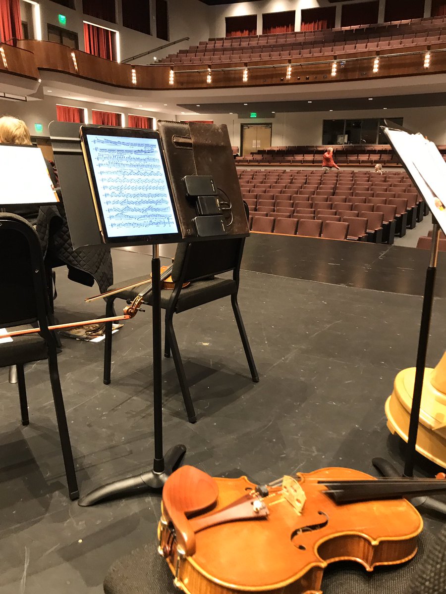 Excited to be playing the inaugural concert for the new Summers Corner Performing Arts Center tonight. New home of the #SummervilleOrchestra. @SvilleOrchestra #SCPAC  #ClassicalMusic #violin