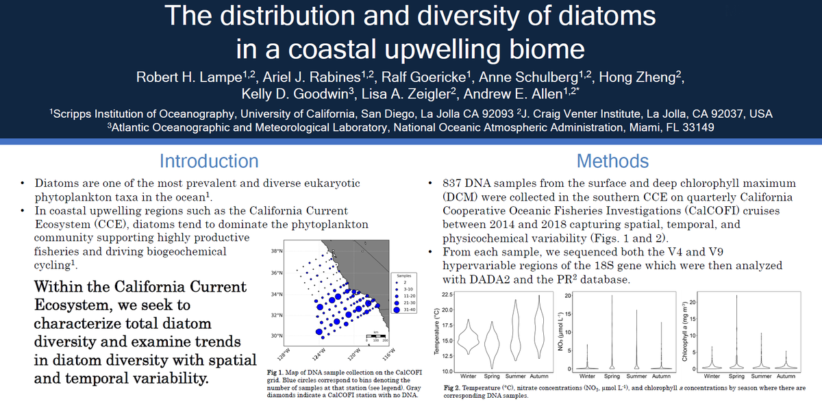 robhlampe's tweet image. Going to #OSM2020? Wanna chat about diatoms? Come see my poster on Wed from 4-6pm (ME34C-0187). Sneak preview here
