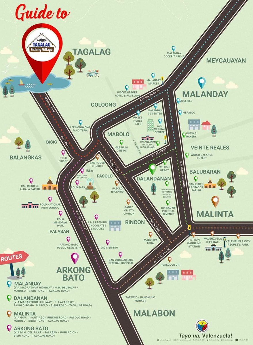 valenzuelacity on Twitter "Hi! Barangay Tagalag po. Here's the map to