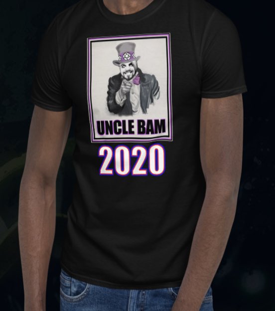 theurbanzebra's tweet photo. Iโll see about streaming tonight but it may be a no go. Iโll bring my gear and feel it out.
Also! For a limited time you can get this shirt. Only up until the election! Get it here: https://t.co/3FYt5qKrzG
#unclebam #unclebam2020 #imtheboss #presidentbam #RazerStreamer https://t.co/3kh1HlP7qU