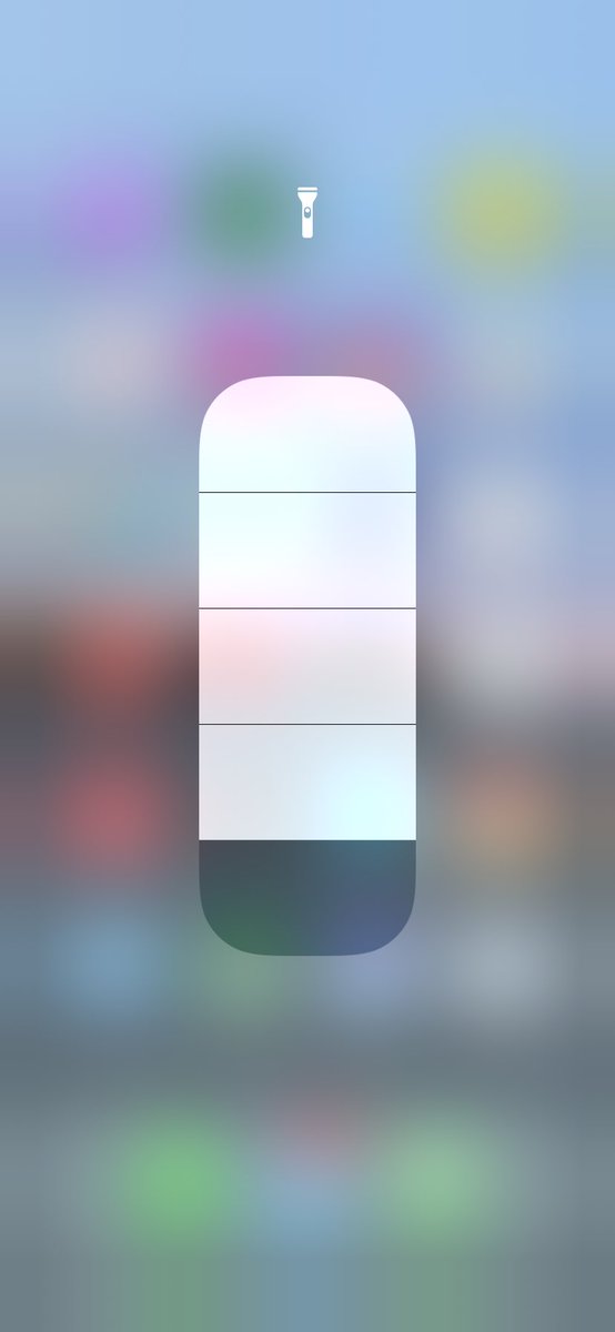 Did everybody else know that you can control the flashlight brightness of your phone by holding down the flashlight icon?