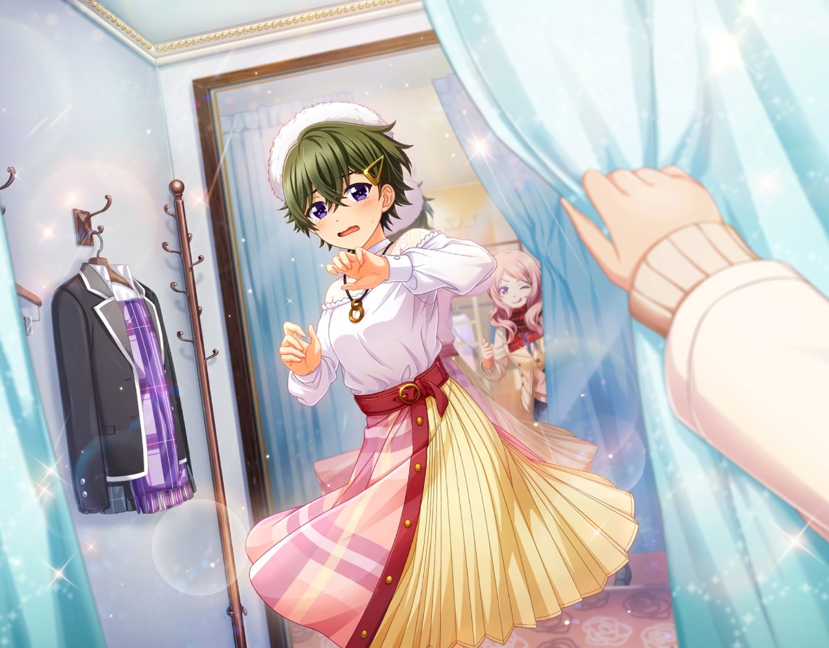 ハチナイ速報 八月のシンデレラナイン攻略 ハチナイ 竹富くんすこ勢 新イベsrに映ってるマフラーが雪合戦の時と同じ物だとしっかりチェック 画像 T Co Emgmiekbmb ハチナイ 八月のシンデレラナイン 竹富亜矢