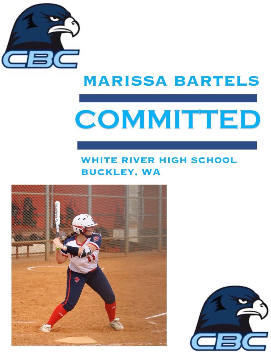 COMMITTED | help up welcome our newest hawk!                                          Marissa Bartels will join the hawk family starting in fall of 2020! When she’s not on the field, you can find her on the water racing her 2.5 liter hydroplane! #GoHawks 💙🦅