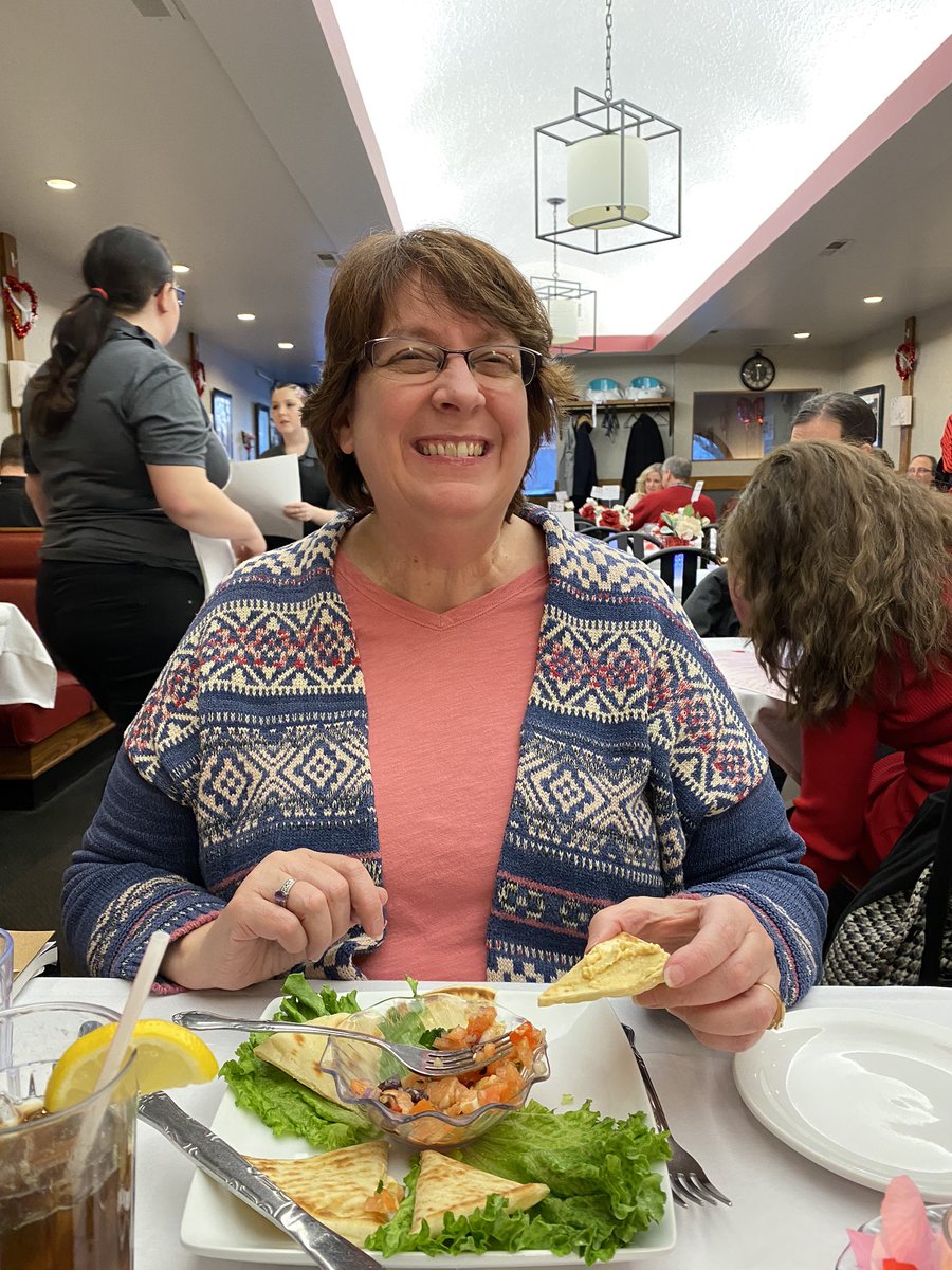 Happy Valentines Day.  We celebrated at our favorite downtown Vegan restaurant.  Theo and Stacy’s ❤️