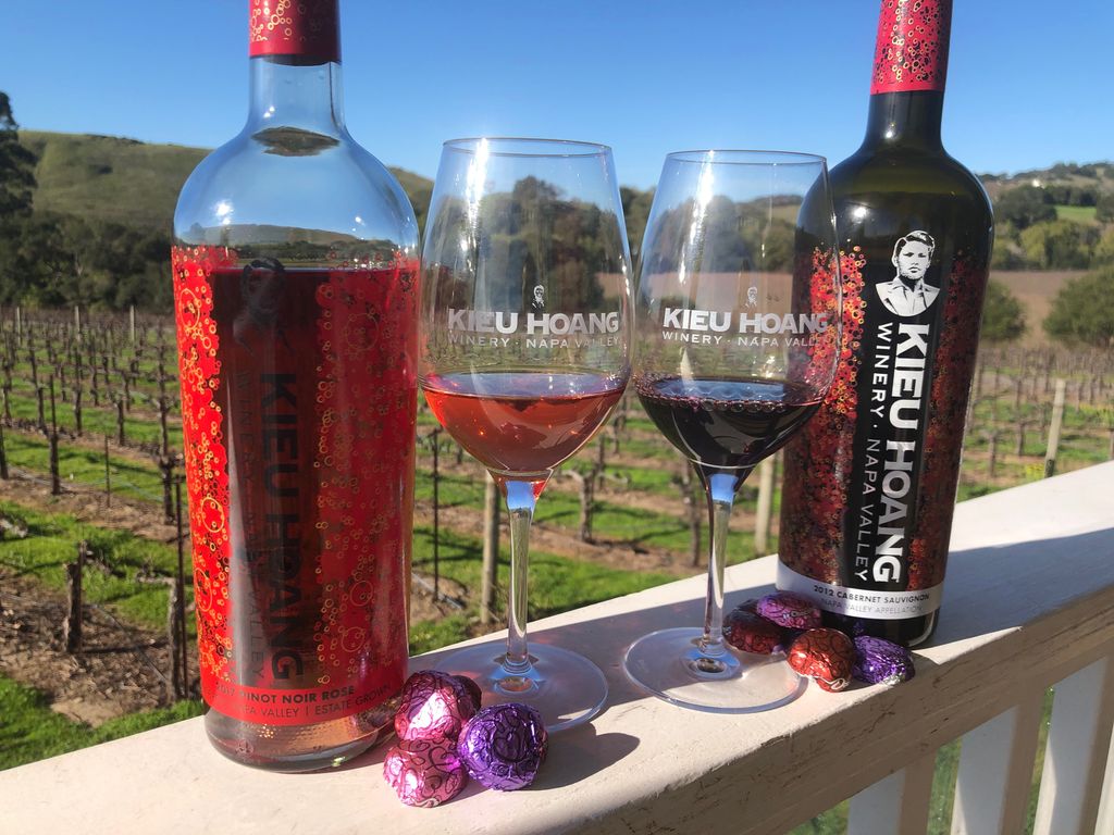 Kieu Hoang Winery on Twitter "Roses are red, so is my wine, please