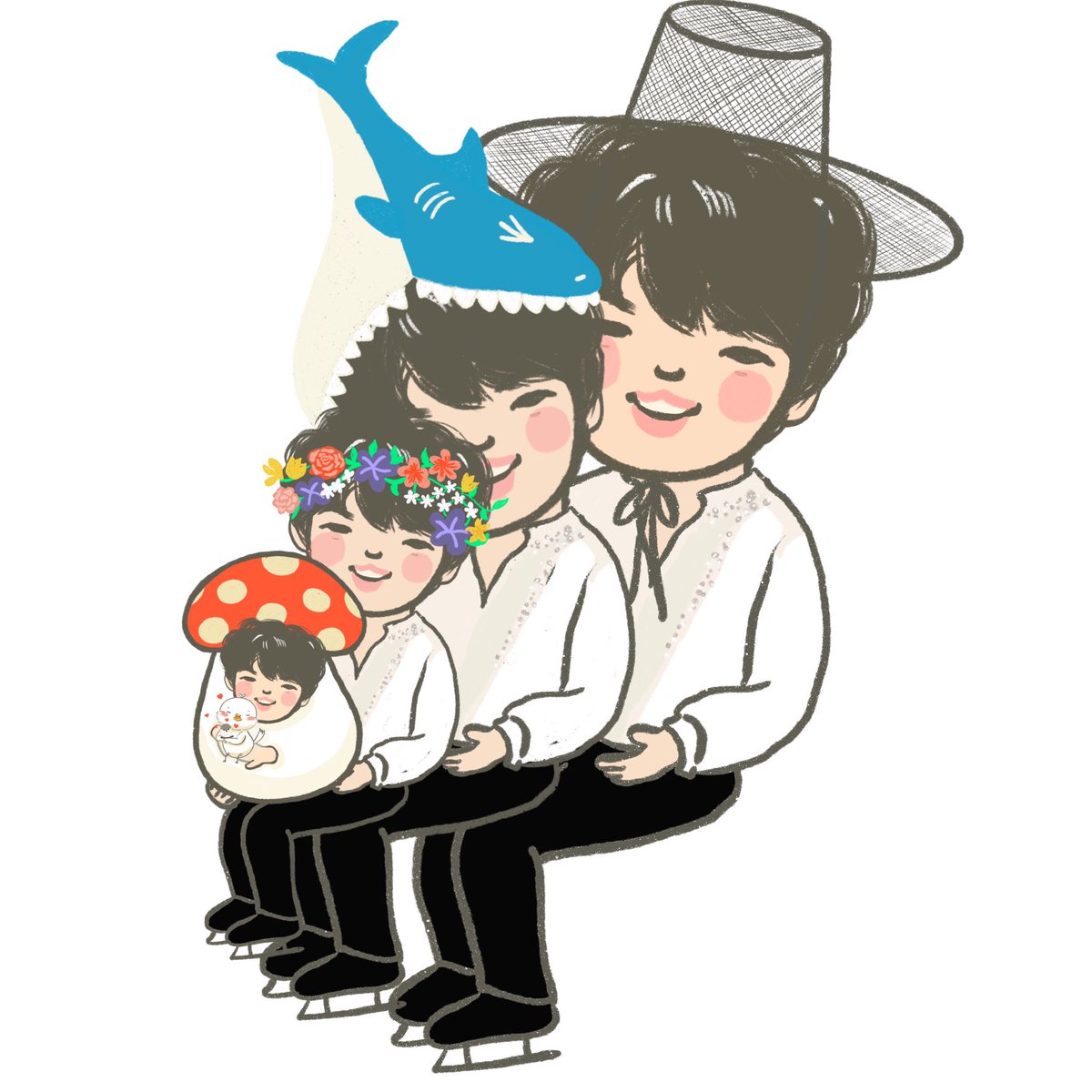 뺍 (@bbap_bird) on Twitter photo 