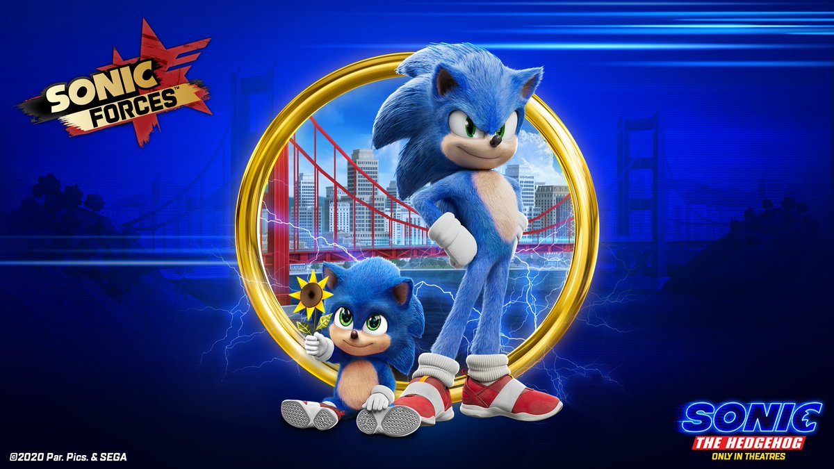 Sonic Movie Baby Sonic Joins Sonic Forces Mobile Game