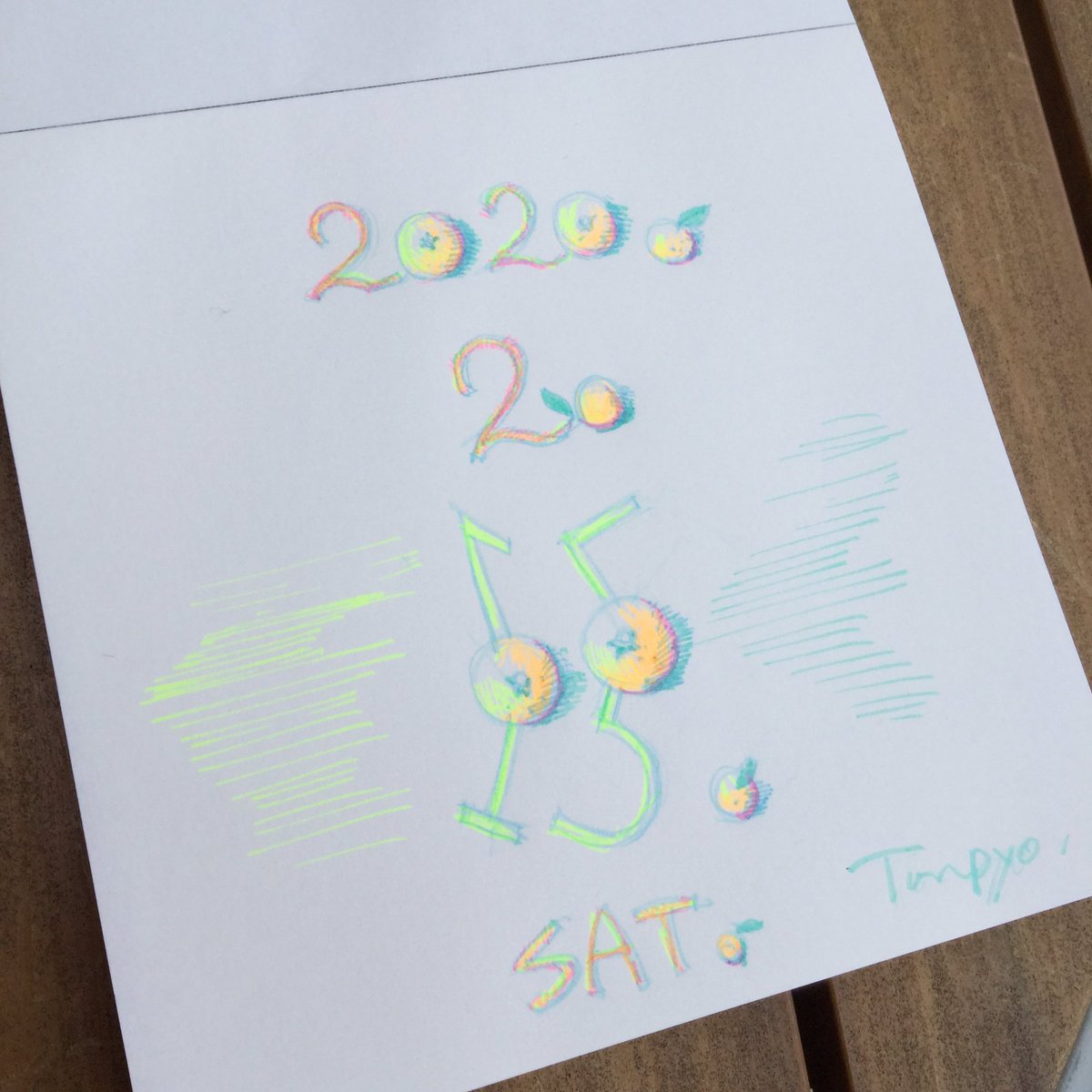 tonpyo's tweet photo. コンニチハ。
午後の高岡市は曇っています。
今日は土曜日、2020年2月15日です。
Good afternoon.
It’s cloudy afternoon in Takaoka City.
Today is Saturday, February 15,2020.
#calendar #takaokacity #japan #orange #brokennumbers
#日めくりカレンダー #高岡市 #みかん #壊れた数字 https://t.co/OWD8y4xs7l