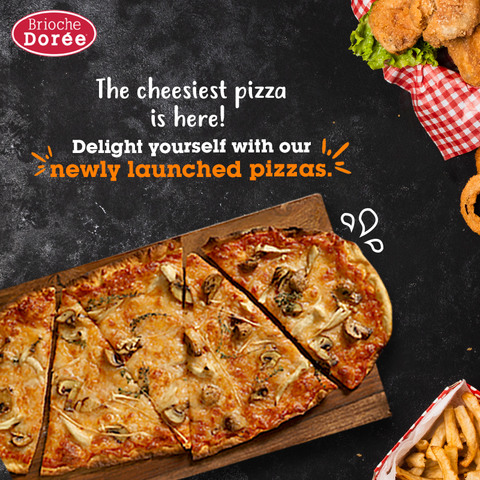 BriocheDoreeInd's tweet photo. It’s Pizza o’clock!
Introducing the cheesiest pizza in town, to satiate all your cheesy-licious cravings!

#BriochedoreeCP #CafeinCP #Pizza #FrenchCafe #Valentines2020 #food #foodies #foodnetwork #foodography #foodpictures #foodforlife #foodandwine #foodpassion https://t.co/2BN75hDX1I