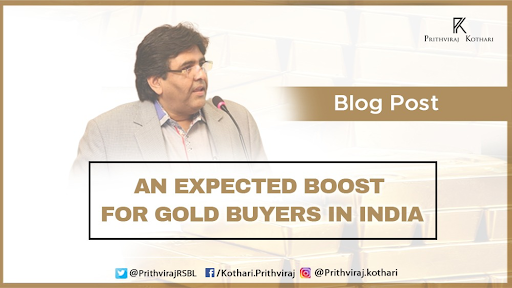 PrithvirajRSBL's tweet photo. Blog Post: An Expected Boost For Gold Buyers In India
Check out the link below to read more:
https://t.co/buyknNc0Tp
#goldblog #blogpost #gold #goldupdates #blogger #blogging #goldnews #bullionking #SaturdayThoughts #bullionkingofIndia #SaturdayMorning #prithvirajkothari https://t.co/3VWXGhsShr