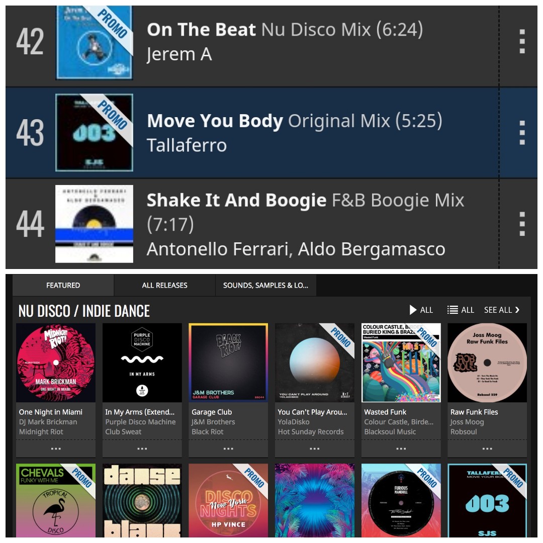 TallaferroHouse's tweet photo. 🔥 Now on @traxsource Nu Disco TOP #43 and on featured Nu Disco productions!
▶️ Tallaferro - Move your body (Original Mix) #SJSRecords!
🏅#43 Nu Disco TOP chart
🏅#16 Essential Nu Disco
🏅#24 Essential Disco House
🏅 Traxsource featured
👉🏻 Link in bio
#Tallaferro #Besalú https://t.co/kyde5Yvv5D