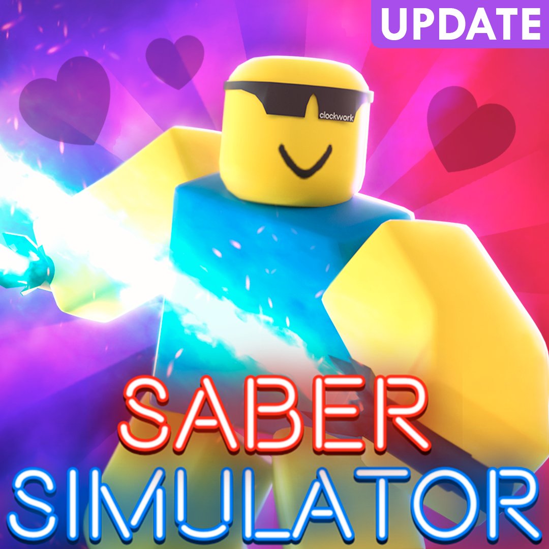 Henry On Twitter Valentine Event Update To Saber Simulator Double Hearts Earned 5x Hearts Sale And More Use Code Valentine For 300 Hearts Https T Co F3kheq7rz2 Https T Co Gmmi29ixgh