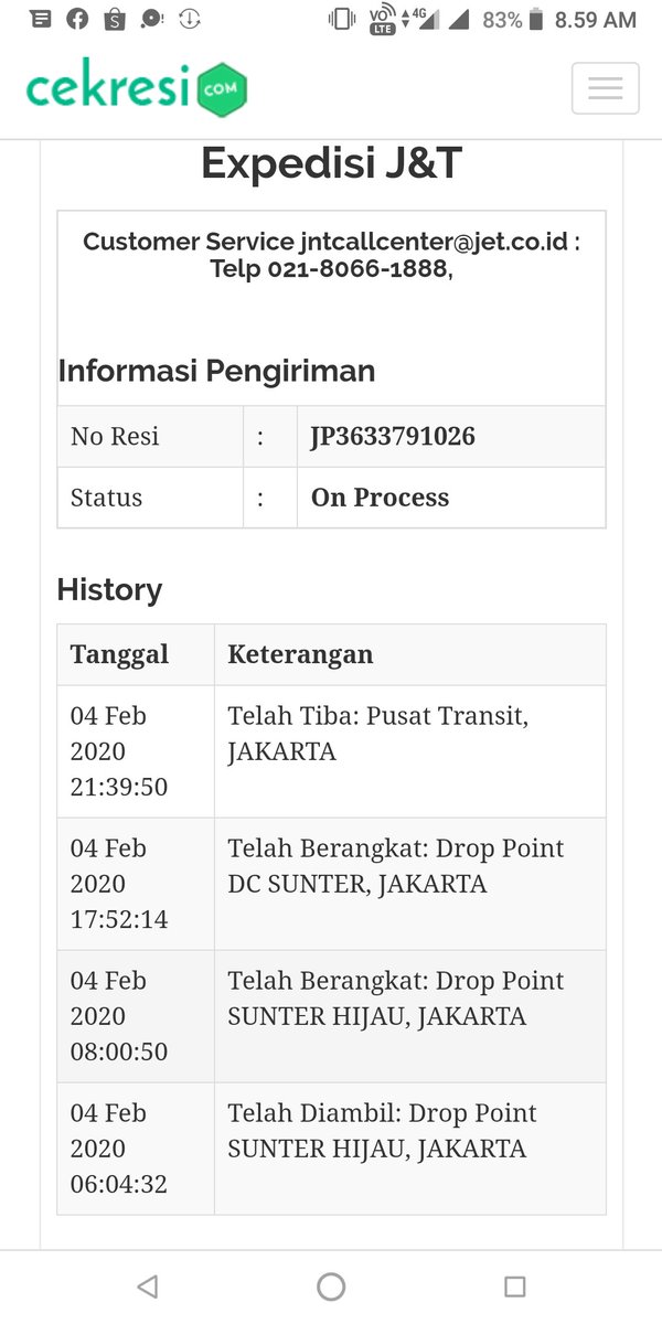 bintangnsp's tweet photo. @jntexpressid  kamu lg kenapa sih? Biasanya gak gini loh. Sekalinya ngecewain separah ini. Aku udh telepon cust care bikin laporan, disuruh tunggu 3 hari, tapi tetep gak ada yang berubah. https://t.co/0SsJaPyxAm