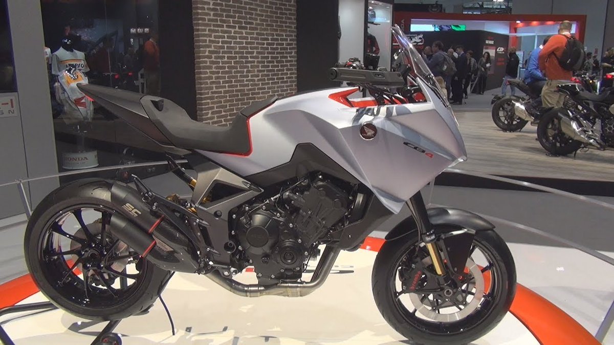 MotorcyclesJPN's tweet photo. 【Honda CB4X Concept】
"2020 Honda CB4X Concept motorcycle seen from outside and inside. The motorcycle was presented at EICMA 2019 (Milan, Italy, 7-10 November 2019)."
 [Motorcycle Topics 141 (Ⅱ)]
#CB4Xconcept #CB4X #CB650 #CB650R #CB4

《Video (2:58)》https://t.co/hqRR2Hosi4 https://t.co/EVcdElfkAR