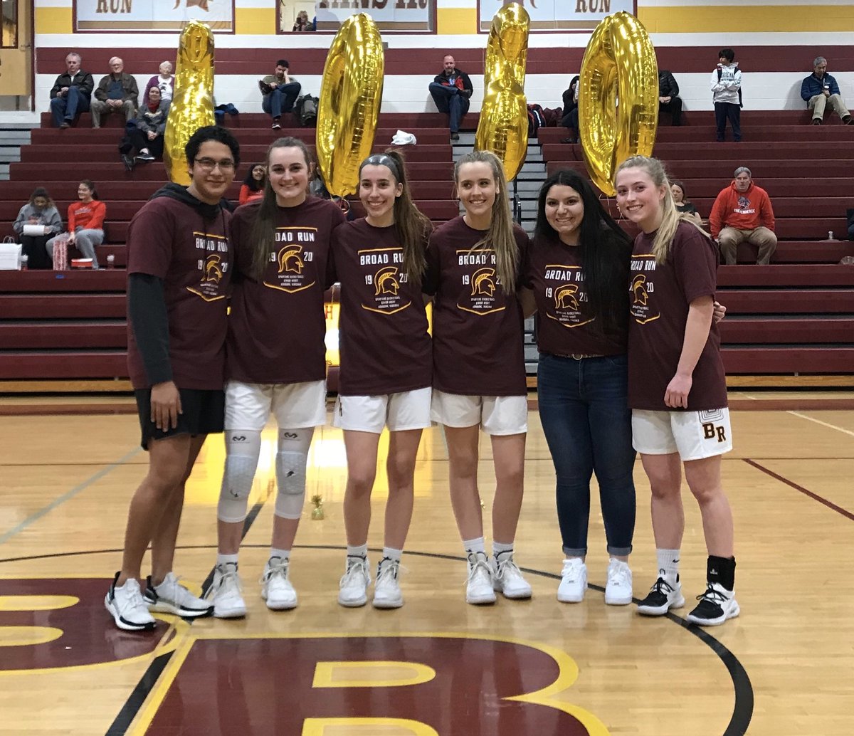 Girls basketball Senior night!! Congrats!!
