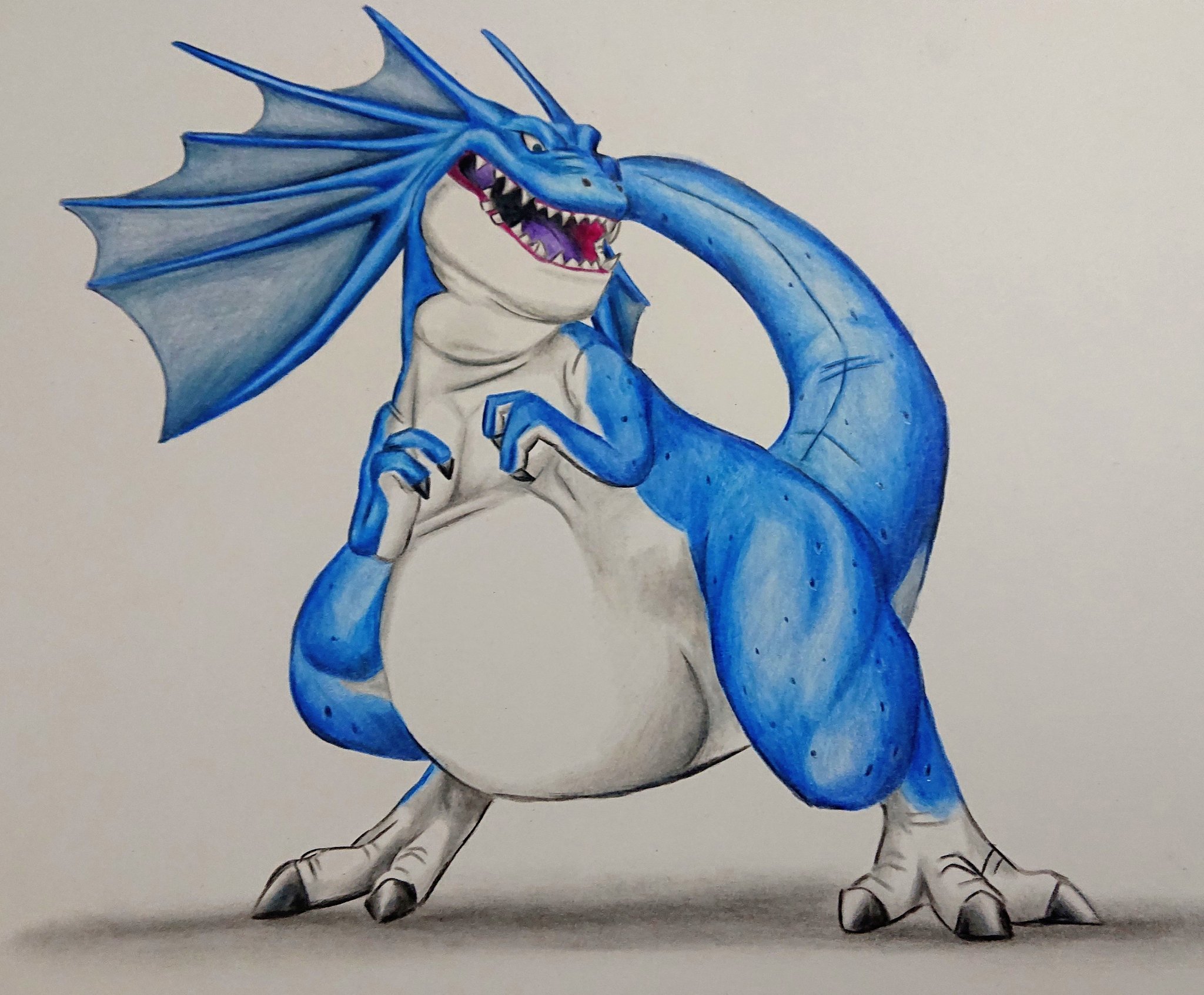 ケイ Dq10 紅蓮の魔剣士 色鉛筆でリザードファッツ描きました Dq10 Dqx ドラクエ10 ドラクエx イラスト 色鉛筆画 T Co Ms5v0dgn2r Twitter