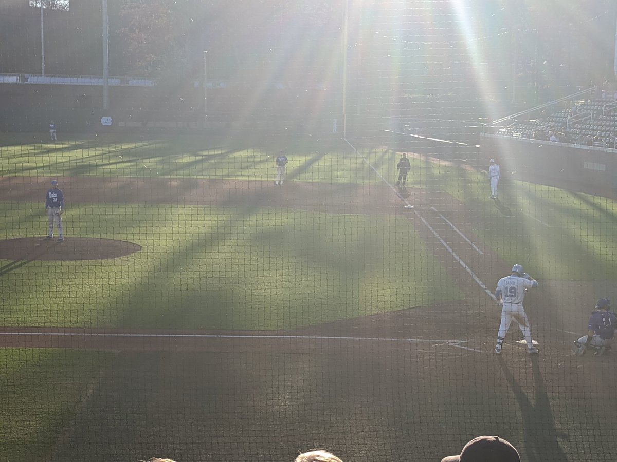 Warm Ray's of sunshine at Boshimer for opening day of Tar Heel Baseball