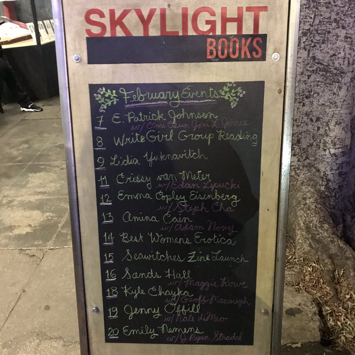 Happy #ValentinesDay, Los Angeles! @skylightbooks is ready for our Best Women’s Erotica reading at 7:30 with @joannaangel @raquelita @laurenemilywri @CDReisswriter @jayne_renault & @theromancechica! #ValentinesDay2020 #losfeliz #indiebookstore #shoplocal #indiesfirst @indiebound