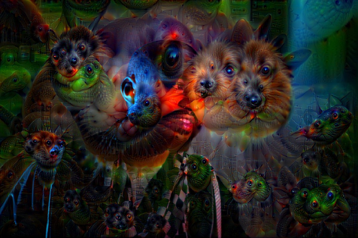 fetchdeepdream's tweet image. #DeepDream #DeepDreamGallery
#Pytorch #Digitalart 
#face  man wearing black and white checkered scarf