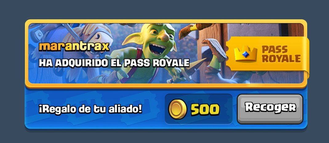 Cumplimos con el primer premio en torneo.
Sólo nos falta Guerra de clanes
#GoHead #ClashRoyale