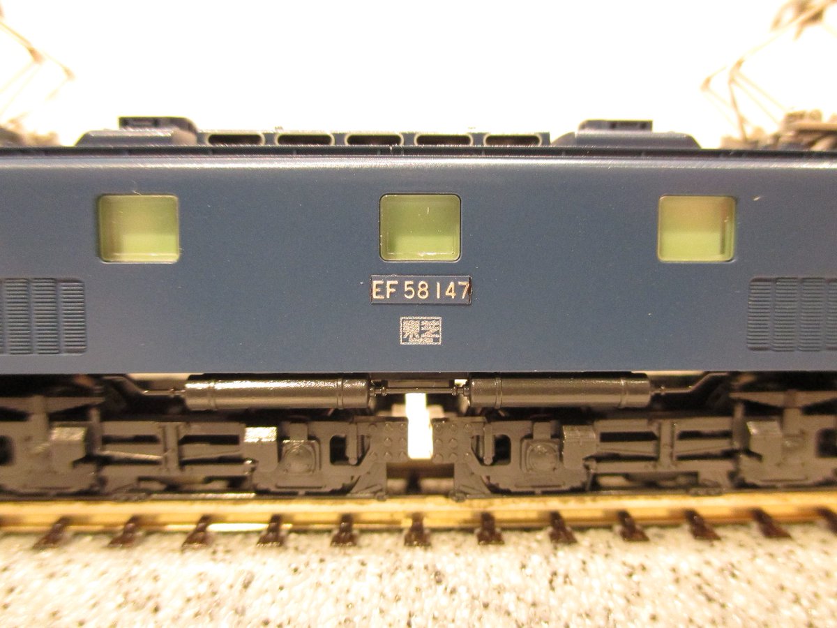 KATO京都駅店特製品☆ EF58形147号機（竜華機関区）2灯