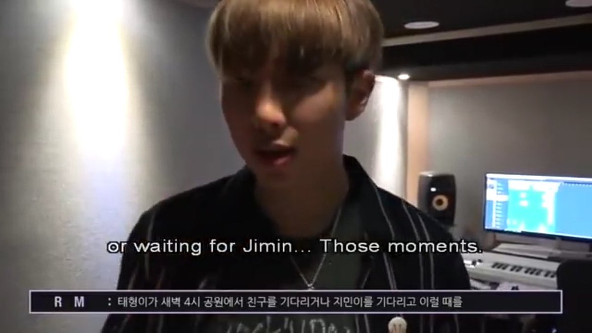 the friend talked about in the song 4’oclock was inspired by jimin