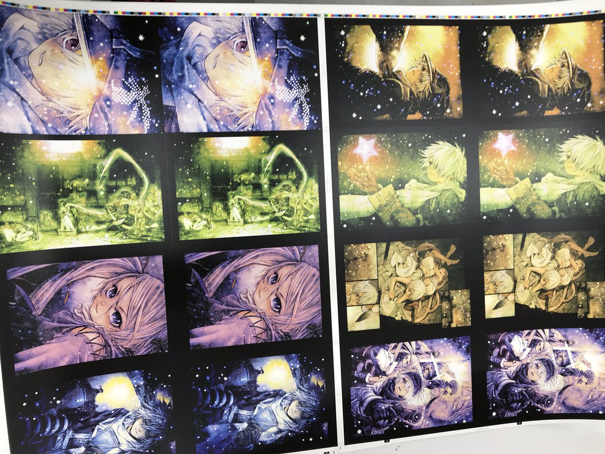 超レア! コスパ テガミバチ ニッチ＆ステーキ Ｔシャツ L 浅田弘幸 美品 浅田弘幸「テガミバチ」原画展 in space caiman東京 11.22-12.22