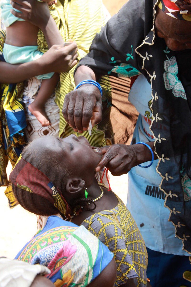 BrakaFiona's tweet photo. Nationwide polio campaign kicks off in Nigeria. 55.5 million children below 5 years old to be reached, 15-18 February. 

Let’s finish this! 

#LeaveNoChildBehind #EndPolio #VaccinesWork https://t.co/Utiy2Xsxeo