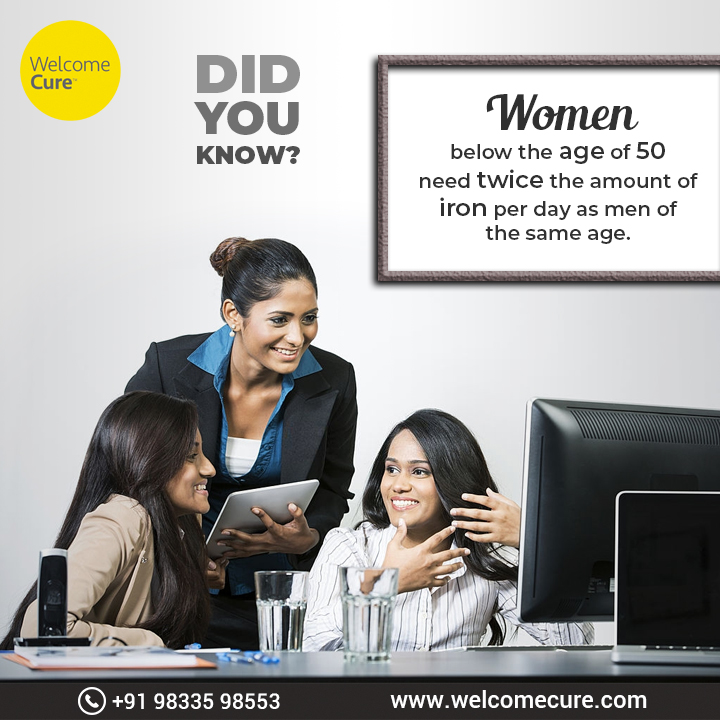 WelcomeCure's tweet photo. Women require more iron than men to make up for the amount of iron they lose in their menstrual period.
#didyouknow #iron #thinkwelcomecure #blood #women #care https://t.co/MsKRRuJ8uR
