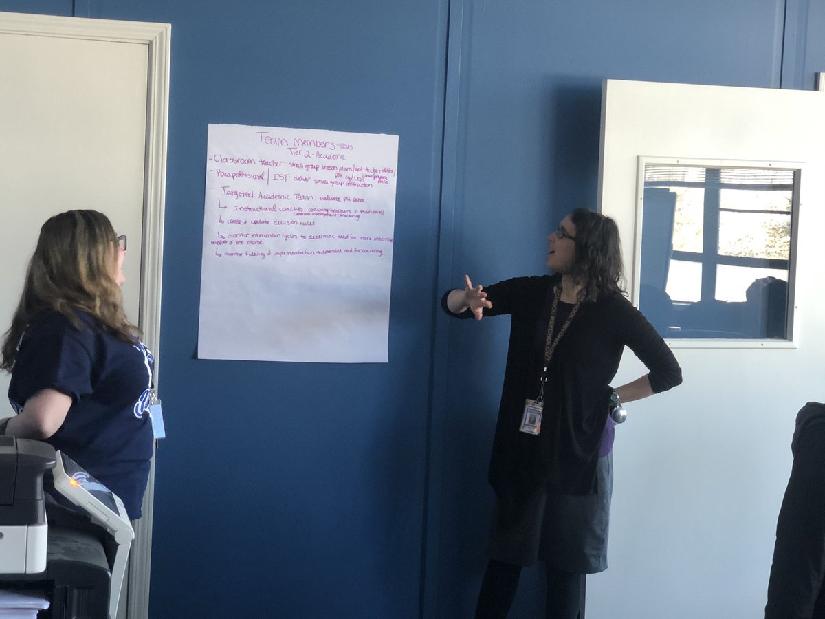 rhawki9_edu's tweet photo. Great day of collaboration with #TeamMTSS and the Psychs! Refining our Tier 2! @WaukeganSchools @jazzfalife #AASA_SEL #teachertwitter https://t.co/nY7S3RhGhf