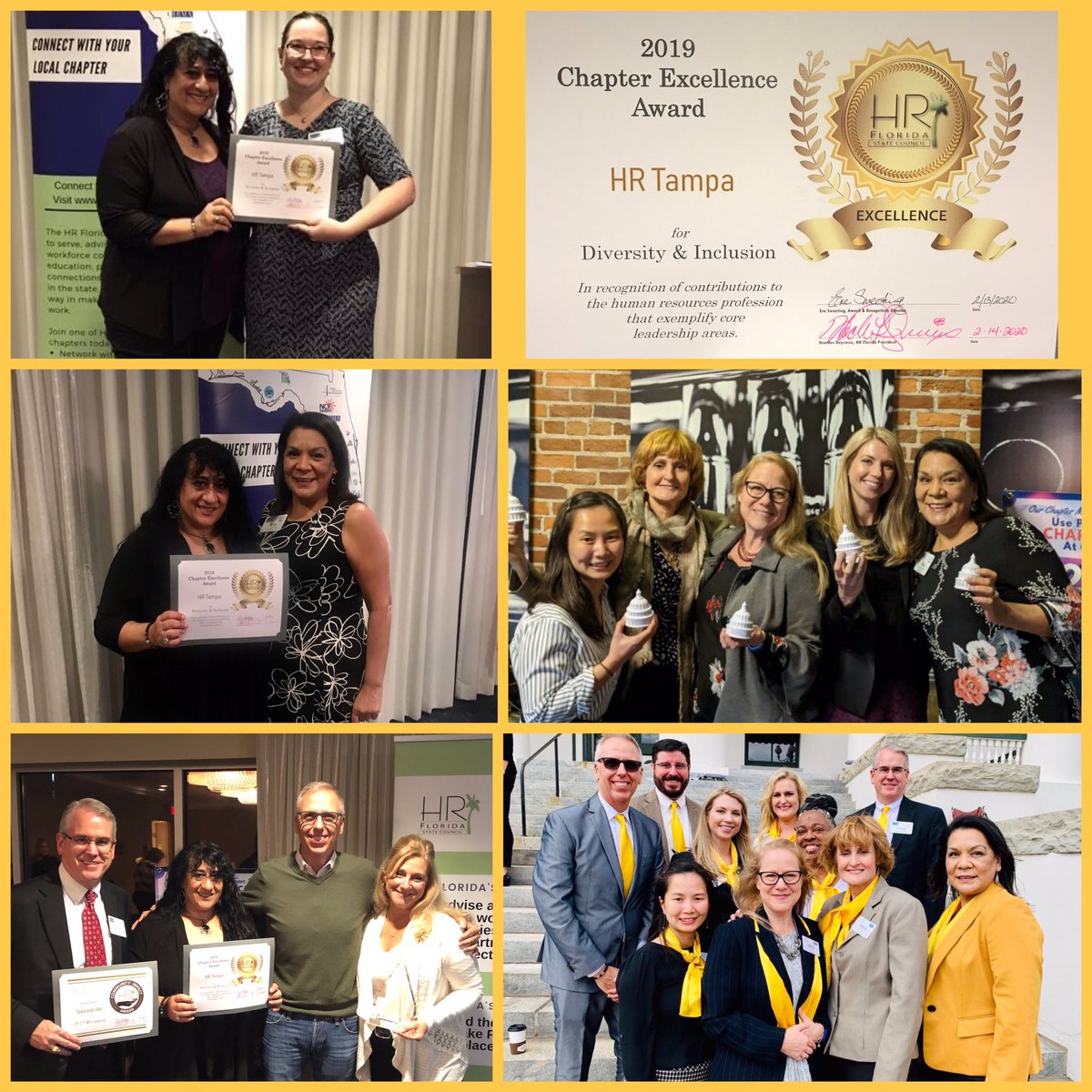 Congratulations to @HRTampa, @SuncoastHR and @SHRA_HRchapter  for making District 7 a powerhouse at @hrflorida council meeting! #sisterchapters #hrfllead #impact