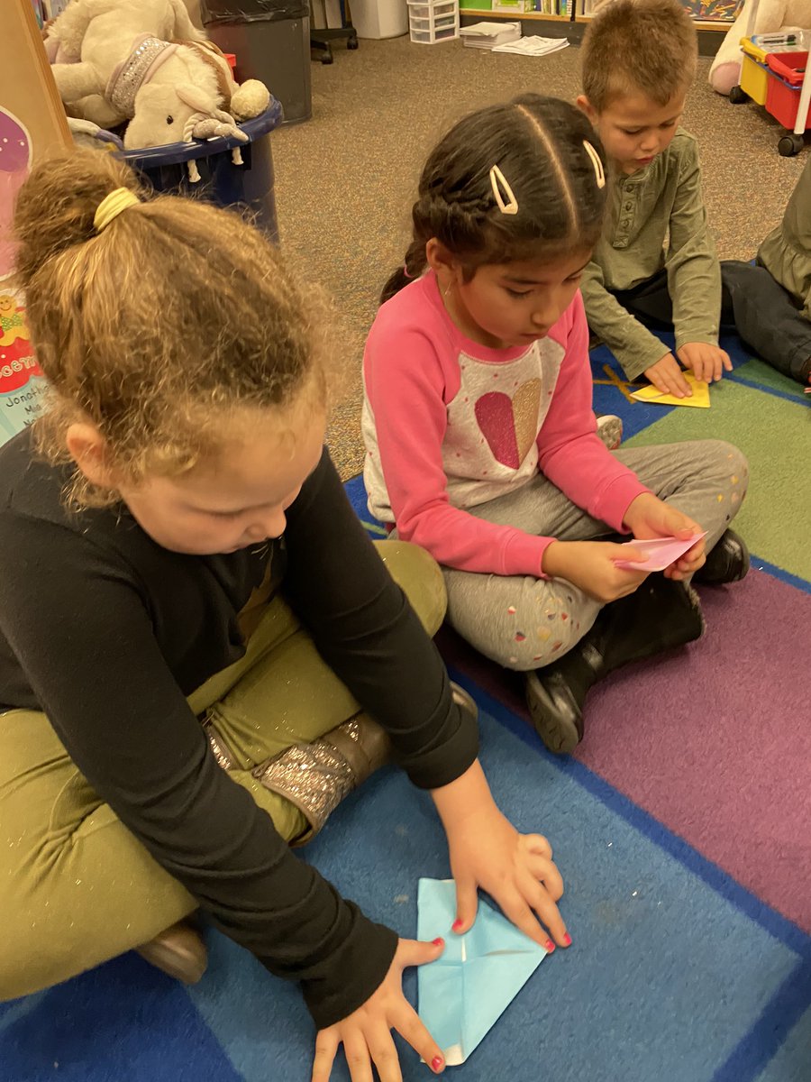 ryan_kurada's tweet photo. Thank you to world-renowned origami master, Henry Kaku, for visiting our TK/K students and speaking about your job as an artist to support our #STEAM jobs #PBL unit.  The work of an artist is naturally connected to the skills of a scientist and engineer. @teachergage https://t.co/CFBI4Qmreo