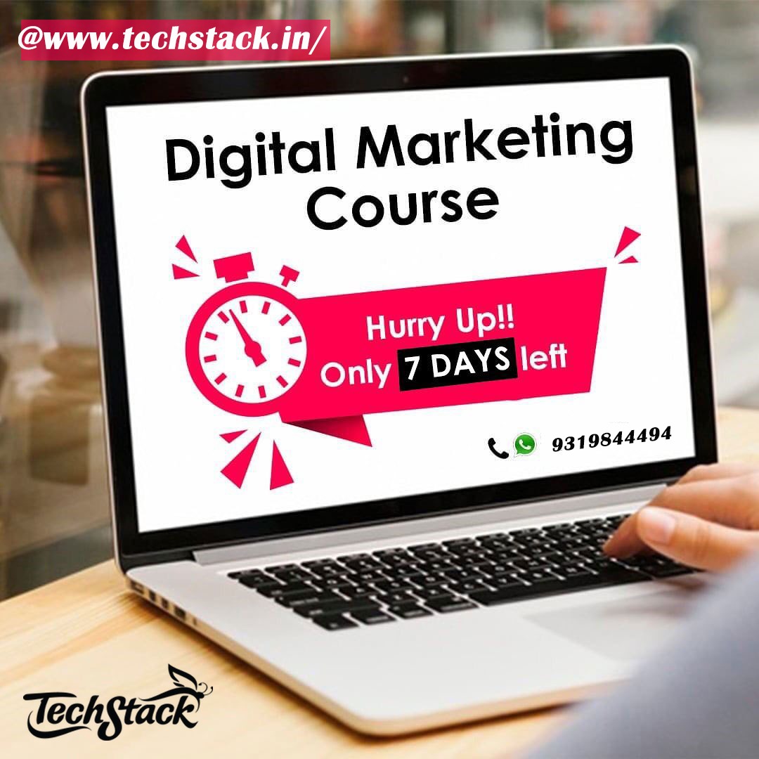 techstackin's tweet image. Learn Advanced Digital Marketing Course to become a certified Digital Marketing Professional 👌 Join Techstack to Empower your future #techstack #techstackinstitute #marketing #noidainstitute #digital