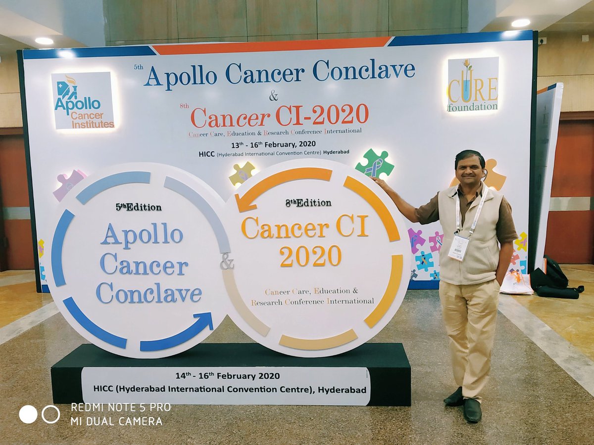 Happy to represent @Sapienbio2012 at @CancerConclave and great to learn newer cancer treatment options