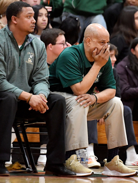 WillLesterPhoto's tweet photo. #RiversidePoly @RiversidePolyHS jumped to a big lead early which #longbeachpoly @LBPolyAthletics could not recover from losing 81-60 in opening round of #CIFSSBasketball D1 basketball playoffs https://t.co/Zvr2Xaq6lk