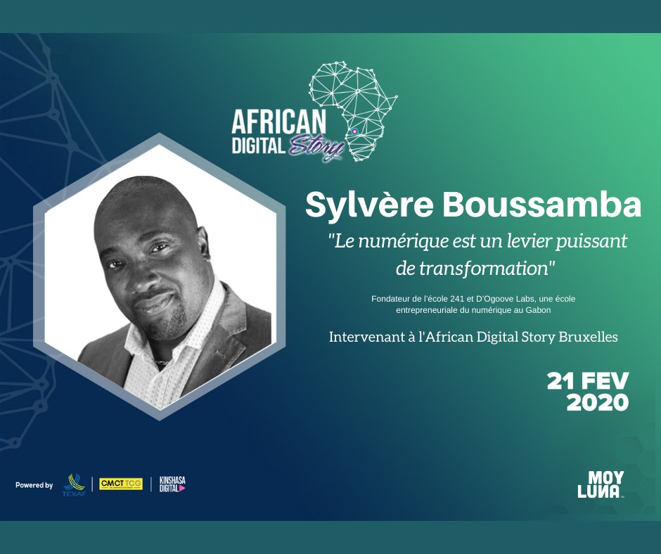 Sylvère BOUSSAMBA est un afro-optimiste, innovateur, coach et serial entrepreneur dans le numérique;

Si vous voulez entreprendre dans la tech en Afrique, African Digital Story est le rendez-vous à ne pas rater!

Entrée gratuite sur inscription -&gt; bit.ly/africandigital…