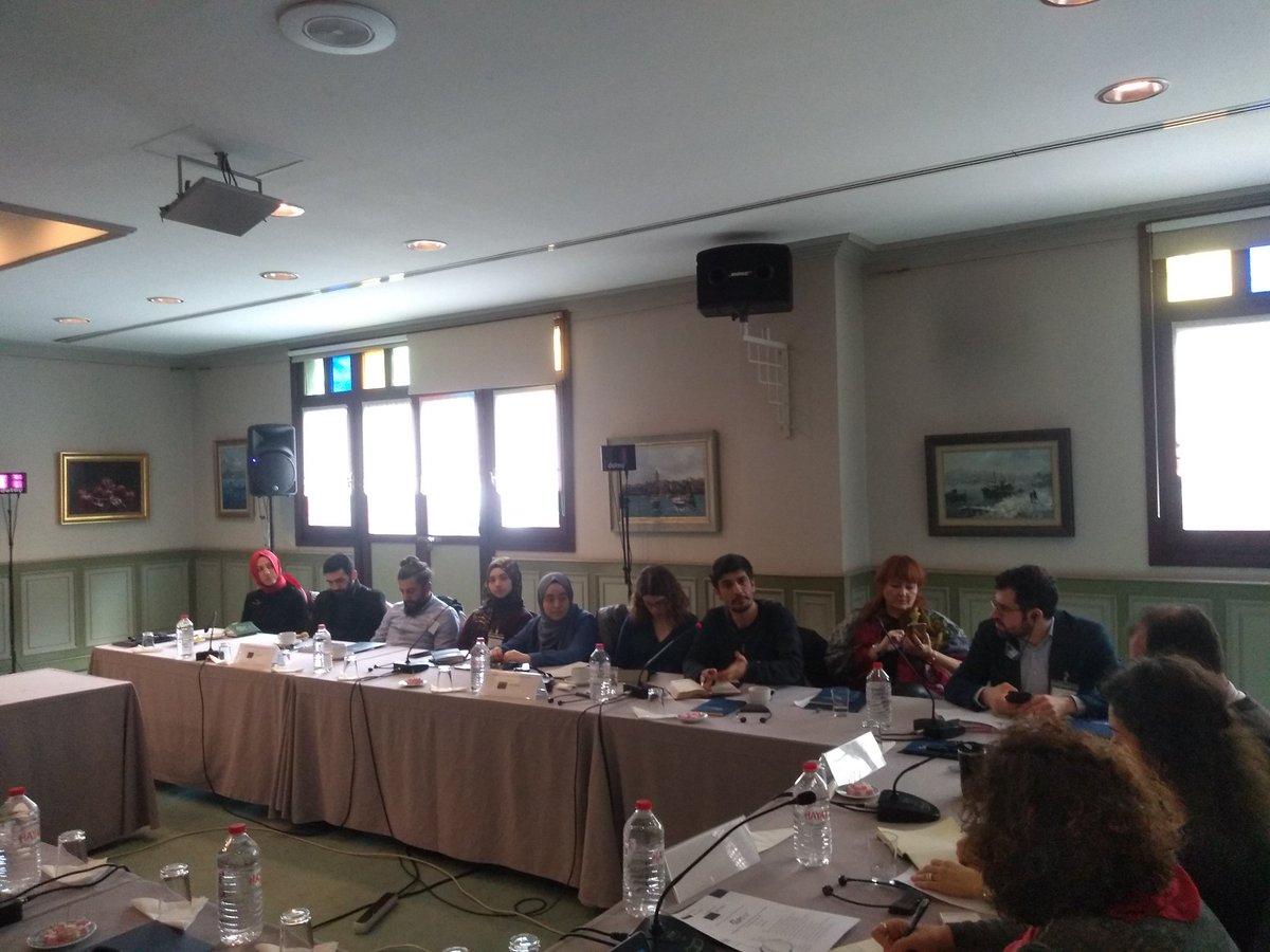DPI_UK's tweet photo. Youth group participants recount their memories of the peace process: 'I remember the process like it was a trailer or demo experience of peace. We saw just the beginning but the rest didn't follow.' #peaceisaprocess @EUDelegationTur https://t.co/8SXSXGh0PA
