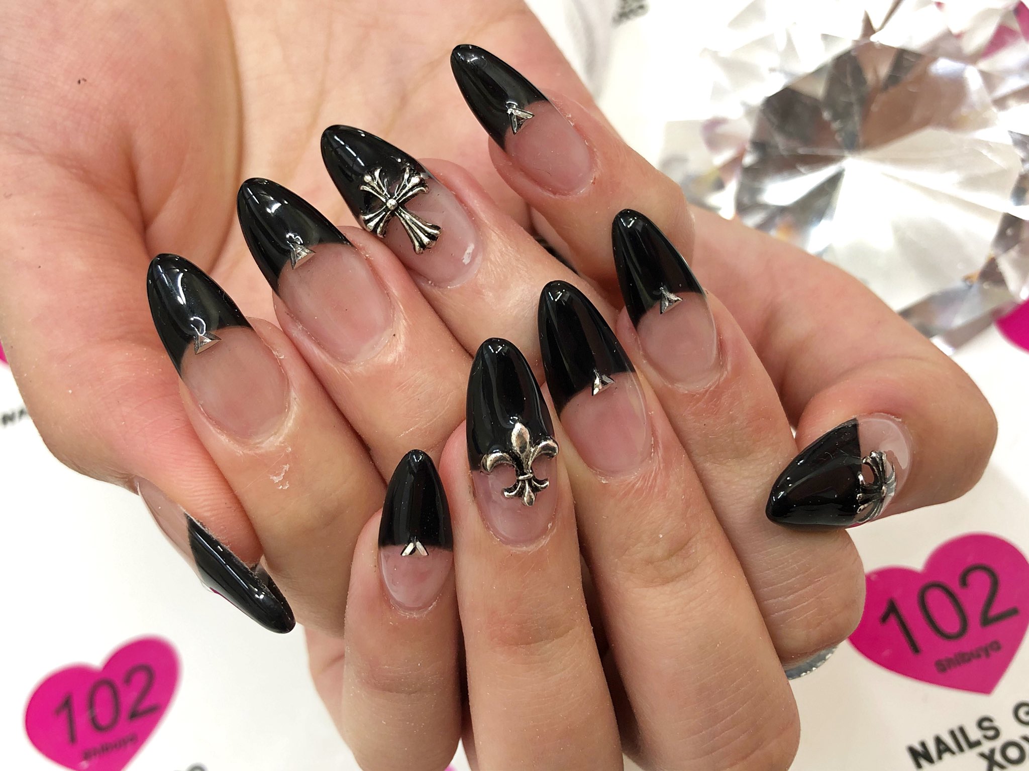 Twitter 上的 Nailsgogo 渋谷 ネイルサロン Nailsgogo ネイル 担当やすげ クロムハーツネイル フレンチネイル 黒フレンチ ありがとうございました T Co 2ext3sdfvm 03 5728 4343 渋谷ネイルサロン ネイル スカルプネイル ネイルデザイン