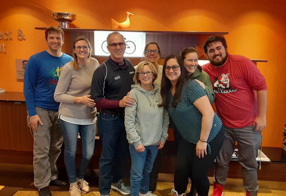 Saturday fun...SHAPE Michigan leadership meeting!! #PE #Health