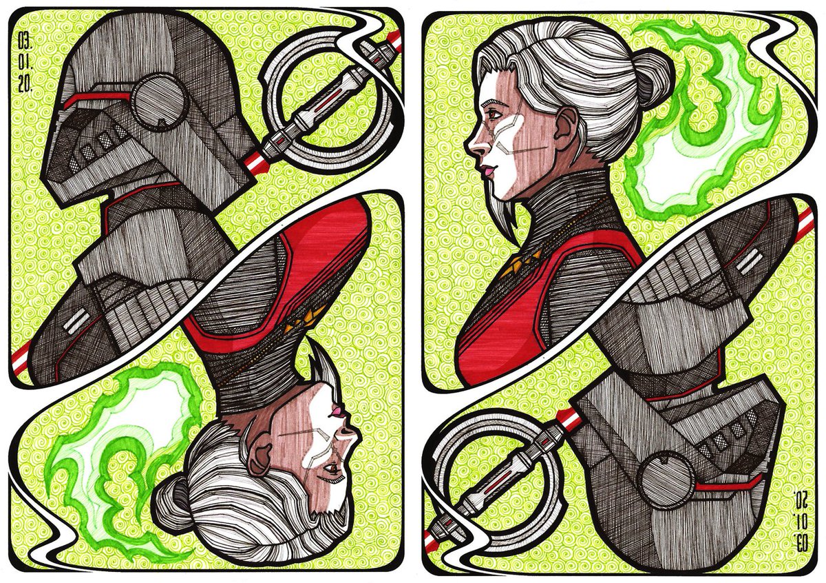 masamima27's tweet photo. Jedi Fallen Order: Second Sister and Merrin

#sw #starwars #starwarsjedifallenorder #jedifallenorder #lightsaber #redlightsaber #saber #sith #inquisitor #secondsister #trillasuduri #merrin #nightsistermerrin #nightsister #art #fanart #traditionalart #drawing #StarWarsFanArt https://t.co/WR8DMDmfwy