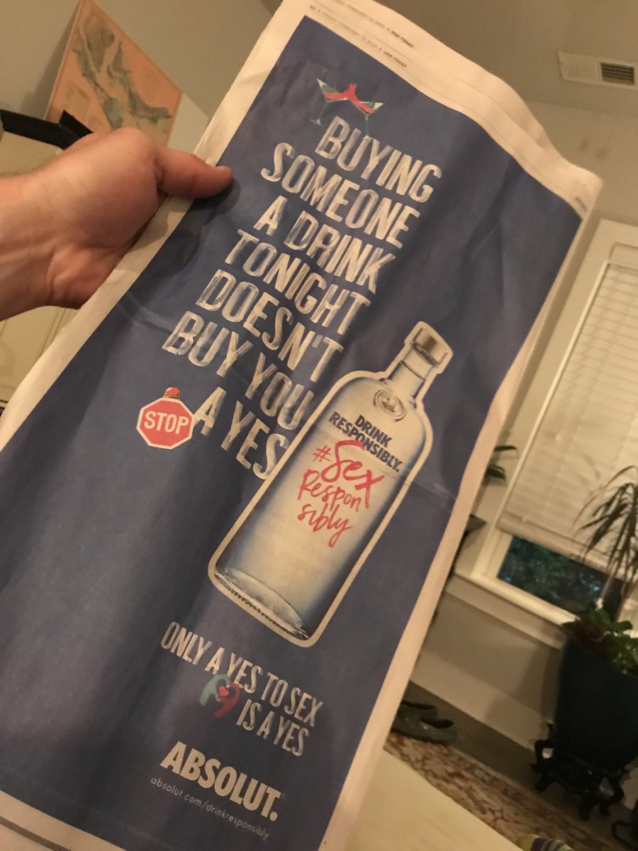 jayjohnsonsc's tweet image. Nicely done, witty and spot on advice! ⁦@USATODAY⁩ and ⁦@ABSOLUTvodka_US⁩ ⁦👍⁩
