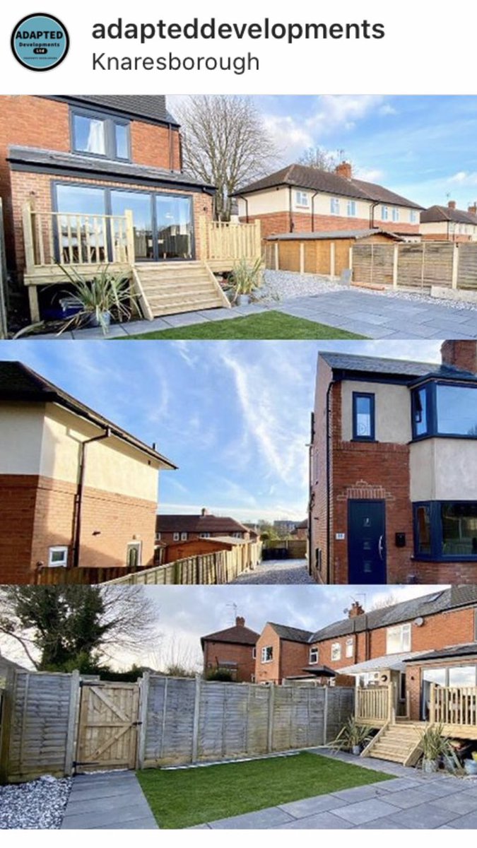 AdaptedDevelop1's tweet image. Complete. Full refurbishment, extension and loft conversion has made this tired house to a modern home. #property #developers #knaresborough #forsale