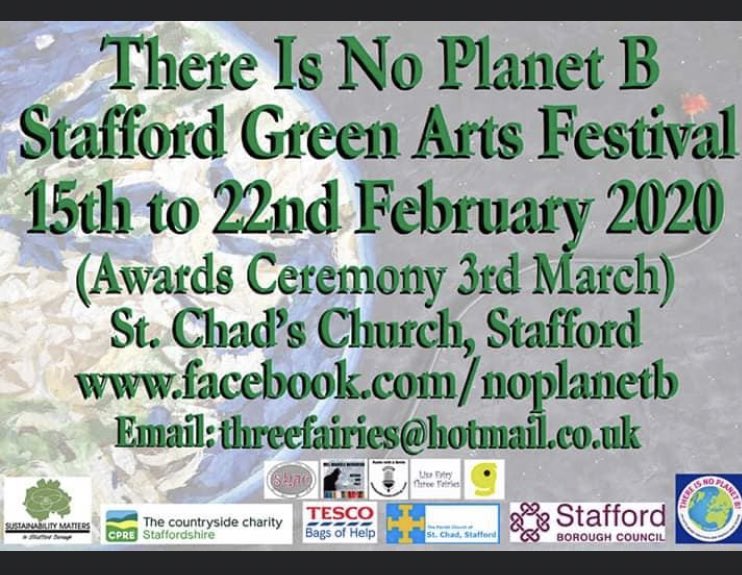 TunelessS's tweet photo. We’ll be singing at 11.30am this morning to celebrate the opening of the week long Stafford Green Arts Festival.  Why not come along....🌍 ♻️ https://t.co/o3FkRmVGJZ