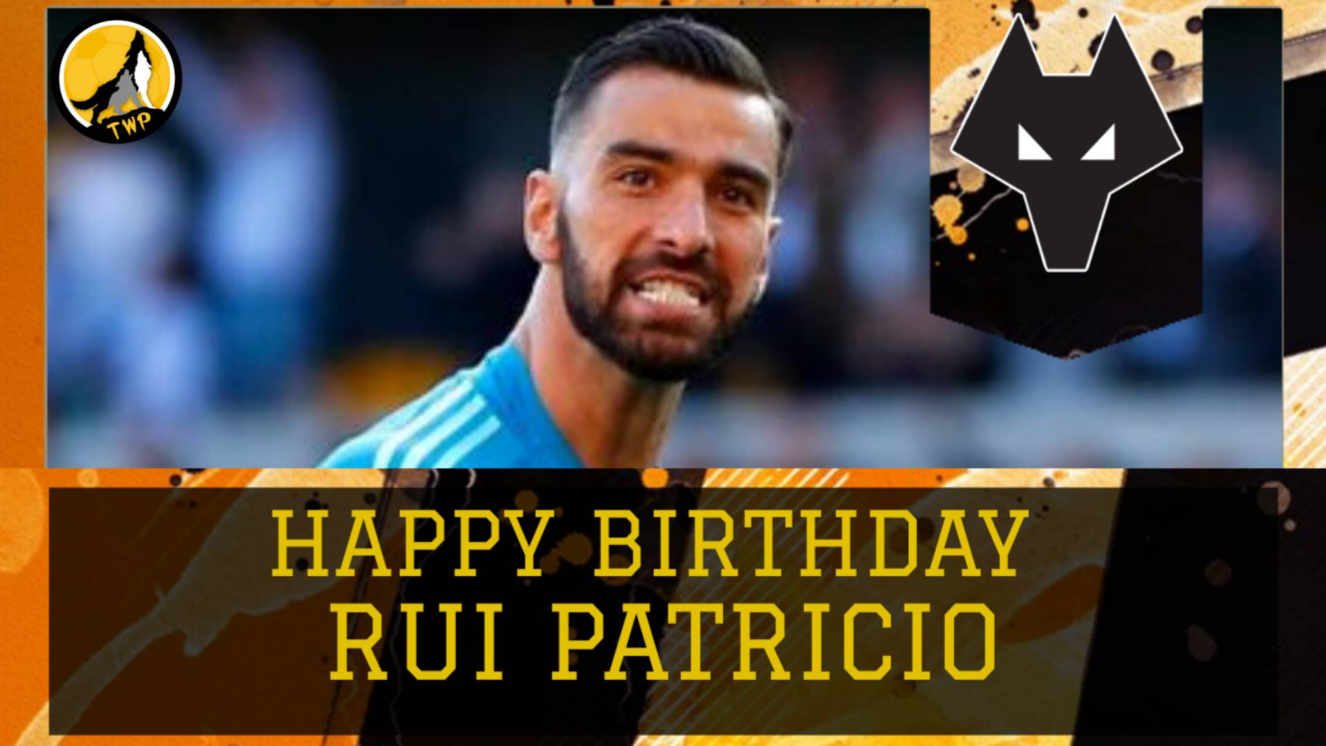 Happy 32nd Birthday to our Goalkeeper Rui Patricio    
