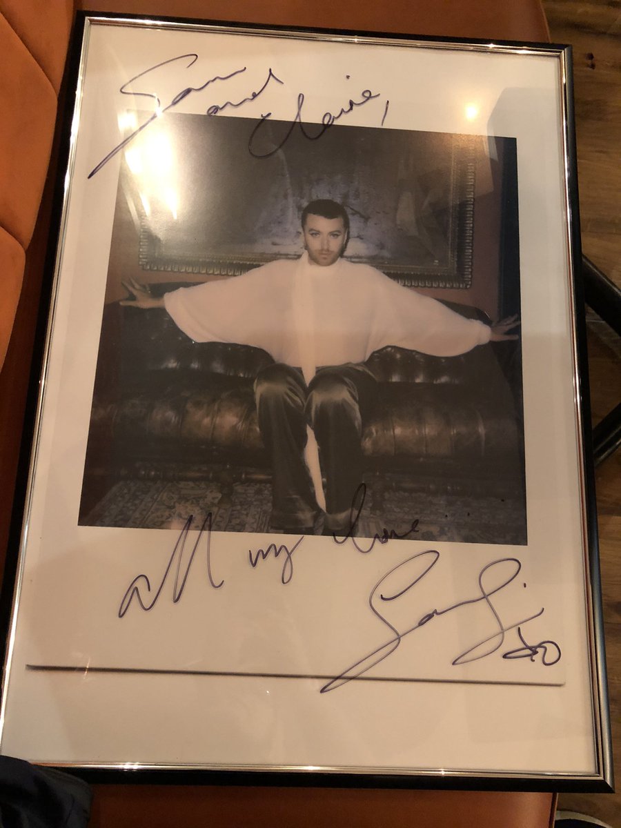 sambranson88's tweet photo. @samsmith Thankyou for the best day yesterday 😍😍😍 https://t.co/vC8HQQEGXp