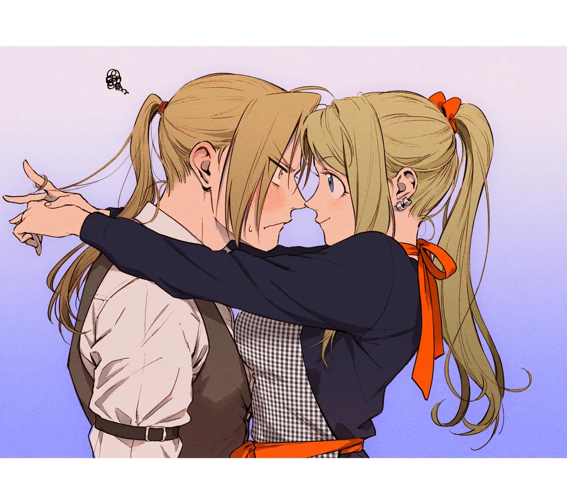 どっちがいい？押せ押せウィンリィ×照れ照れエドか押せ押せエド×照れ照れウィンリィ！